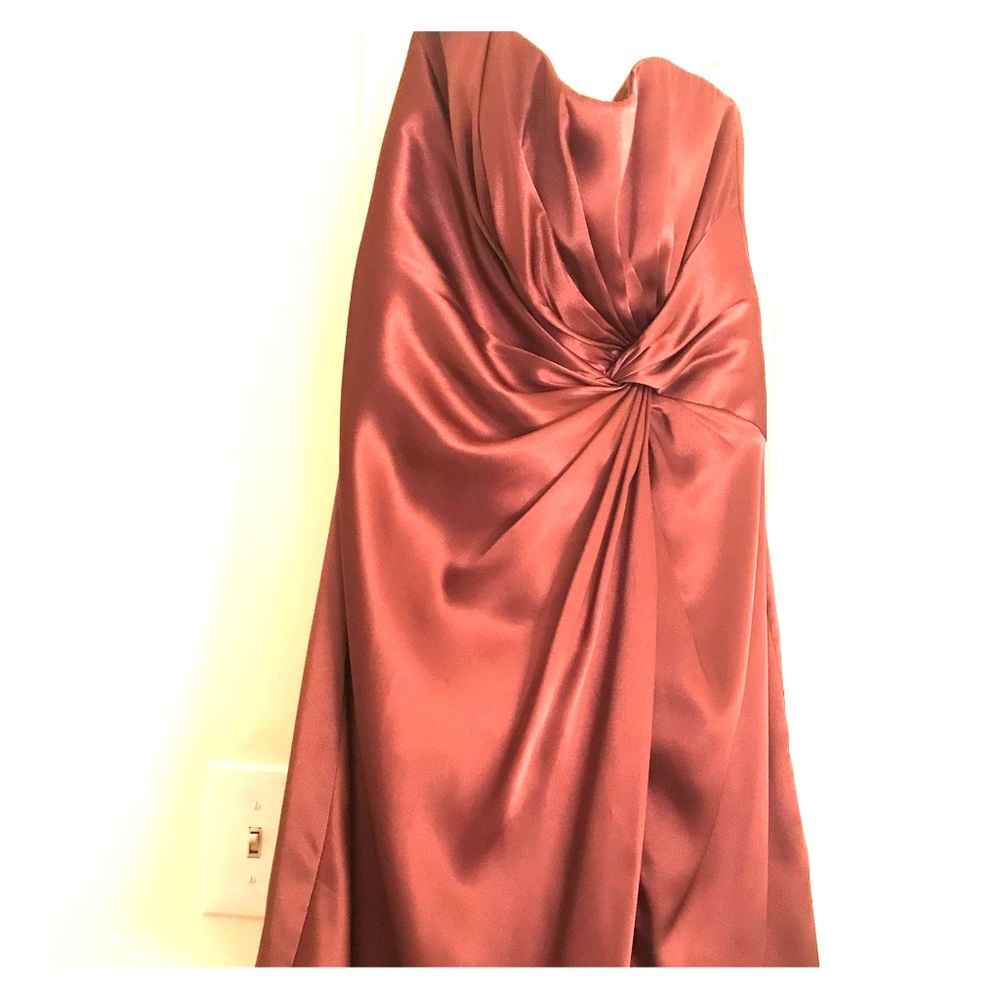 David’s Bridal Rosewood bridesmaid’s dress